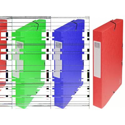 EXACOMPTA Bo&icirc;te de classement Exabox - Dos 40 mm -  - Verte