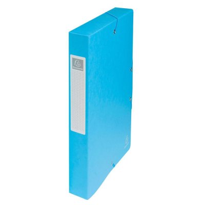 EXACOMPTA Boite de classement exabox en carte lustree nature future - dos de 40mm - 24x32cm pour a4