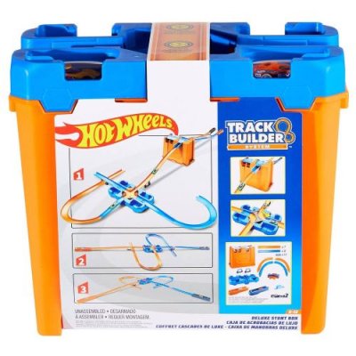 HOT WHEELS Boite de construction Delux 