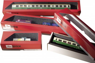 AUHAGEN Bo&icirc;te de rangement  99304 pour locomotive, pour voiture 10 pc(s)