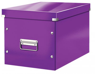 LEITZ Boite De Rangement Cubique L Click & Store Wow - Violet - 