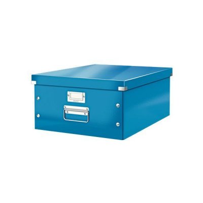 LEITZ Bo&icirc;te De Rangement  Click & Store Format Large Bleu