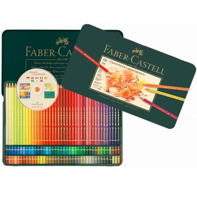 GENERIQUE Bo&icirc;te En M&eacute;tal Faber-castell - Polychromos - 120 Crayons