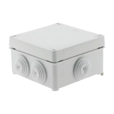 ZENITECH Bo&icirc;te &eacute;tanche carr&eacute;e 100x100x50 &agrave; visser 1/4 de Tour IP 55