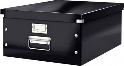 LEITZ Bo&icirc;te  Click & Store Taille L - format A3 - capacit&eacute; 30L - noir