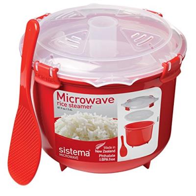 GENERIQUE Boite Micro-ondes Cuiseur Riz Vapeur 2,6 L Sistema - La Boite