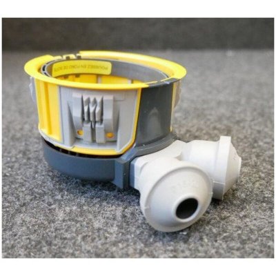 LEGRAND Bo&icirc;te Modul Up pour faux plafond - &oslash; 80 mm - 2 entr&eacute;es - profondeur 50mm