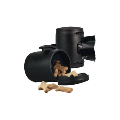 FLEXI Bo&icirc;te Multi-Box noire pour la laisse  New Classic L 8 m, noir