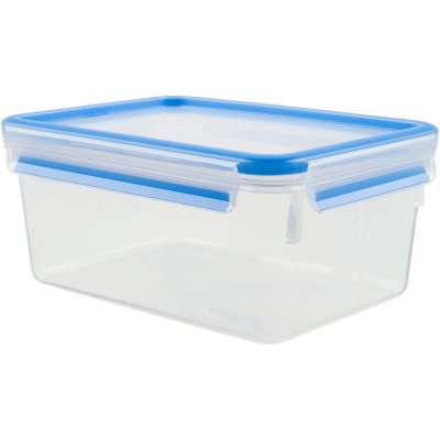 EMSA Bo&icirc;te rectangle Clip & Close bleu 2,3 L  