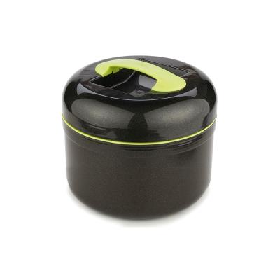 GENERIQUE Boite repas isotherme - Noir et vert - Grande lunch box - 1.5 L