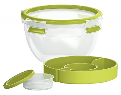 EMSA Bo&icirc;te saladbox 1,1 l clip&go  0000518097