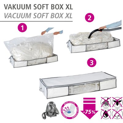 WENKO Bo&icirc;te sous-vide Soft Box dessous de lit