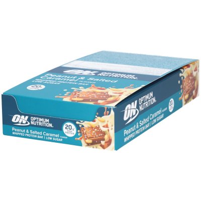 OPTIMUM NUTRITION Bo&icirc;te Whipped Protein (10x60g)White Chocolate, Caramel Et Peanut Barres Prot&eacute;in&eacute;es
