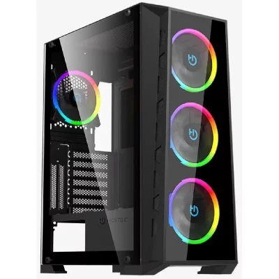 HIDITEC Bo&icirc;tier ATX semi-tour  CHA010054 - Neuf