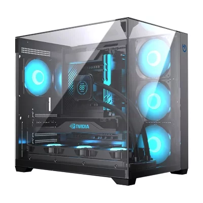 HIDITEC Bo&icirc;tier ATX semi-tour  CHA010056