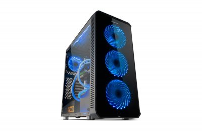 NOX Bo&icirc;tier ATX semi-tour  NXHUMMERTGX RGB 