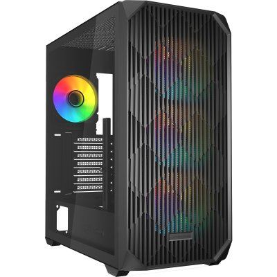 SHARKOON Bo&icirc;tier ATX semi-tour  AK3 RGB Noir