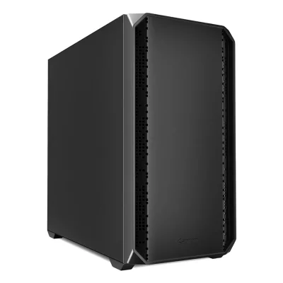 SHARKOON Bo&icirc;tier ATX semi-tour  MK2 Micro Torre Negro Noir