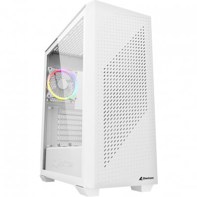 SHARKOON Bo&icirc;tier ATX semi-tour  VS9 RGB Blanc