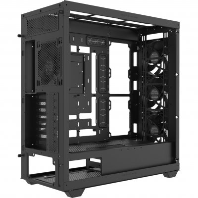 THERMALTAKE Bo&icirc;tier ATX semi-tour  CA-11D-00F1WN-00 Noir