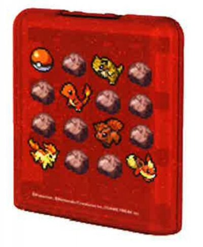 HORI Boitier De 24 Jeux  -pokemon Pixel Rouge