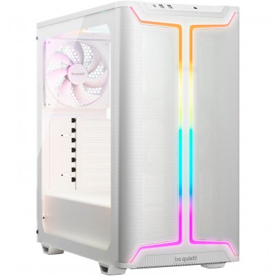 BE QUIET Bo&icirc;tier dordinateur  PURE BASE 501 DX MidiTower White (BGW77)