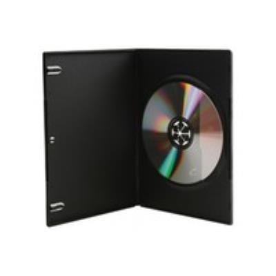 KONEKTIKPC Boitier dvd slim noir 1 dvd pack 10