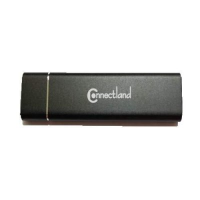 CONNECTLAND Boitier Externe USB 3.0 GEN1 (5Gbps) pour SSD M2 NGFF Black