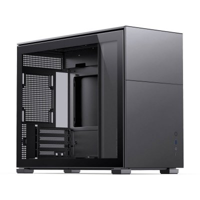 JONSBO Bo&icirc;tier MATX -  - D31 - Verre tremp&eacute; - Noir - Design &eacute;l&eacute;gant