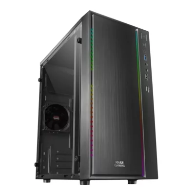 MARS GAMING Bo&icirc;tier mini-tour Micro ATX / ITX  MCM RGB Noir 