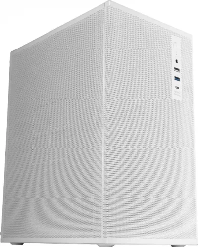 MARS GAMING Boitier Mini Tour Micro ATX  MC-MeshPro (Blanc) #3POURCENT