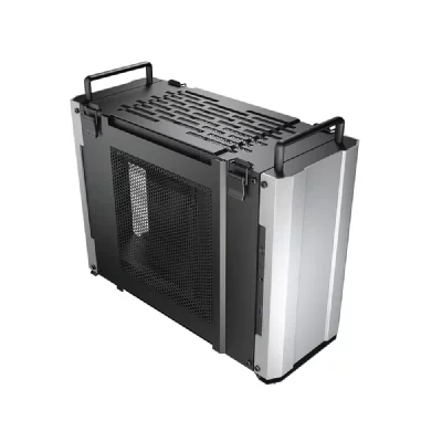 GENERIQUE Boitier mini tour mini itx dust 2 (grisnoir) DUST 2 (IRON-GRAY)