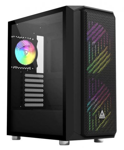 MONTECH Bo&icirc;tier  Air X RGB Moyen Tour E-ATX avec Panneau Vitr&eacute; Noir