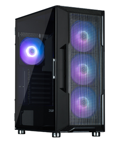 ZALMAN Boitier moyen tour atx i3 neo argb avec panneau vitr&eacute; (noir) i3 Neo ARGB Black 
