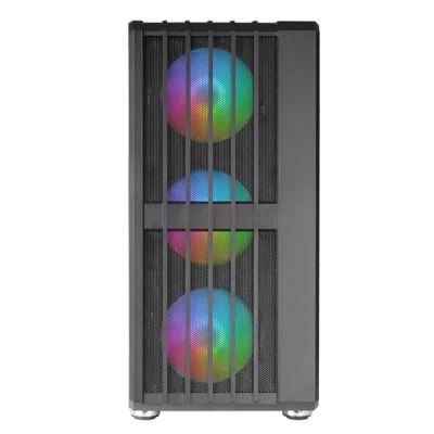 MARS GAMING Boitier moyen tour atx mc-vault rgb avec panneau vitr&eacute; (noir) MCVAULT 