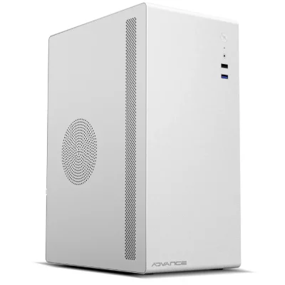ADVANCE Bo&icirc;tier PC  Optima Blanc - mT/Sans Alim/mATX