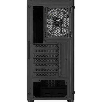 AEROCOOL Boitier PC  ATX Gamer PRIME RGB avec panneau plexi 