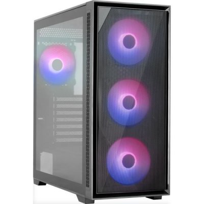 AEROCOOL Bo&icirc;tier PC -  - Geoflow G v2 (Noir) - Moyen tour - Format ATX - Sans alimentation 