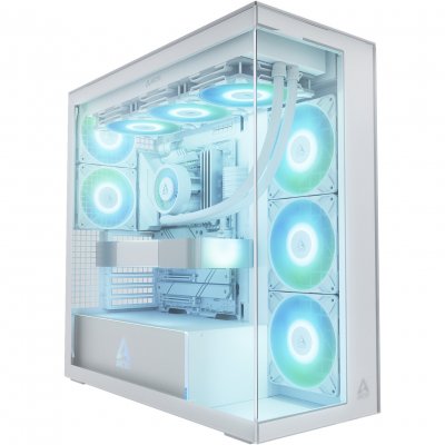 ARCTIC Bo&icirc;tier Pc  Xtender Vg Blanc 5 Ventilateurs Argb