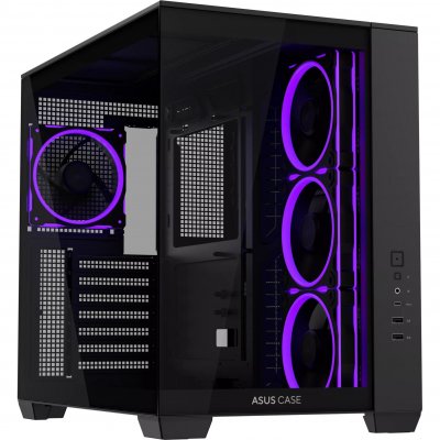 ASUS Bo&icirc;tier Pc  A32 Plus Tg Argb Verre Tremp&eacute; Noir Mid-tower 390x285x435 Mm