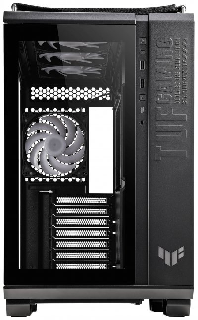 ASUS Bo&icirc;tier PC  TUF Gaming GT502 Plus TG Noir - MT/Sans Alim/ATX