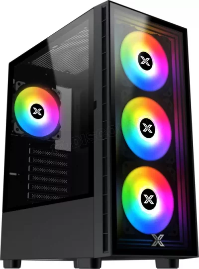 XIGMATEK Boitier PC ATX  Phantom, Noir 4x X24A (EN49790)