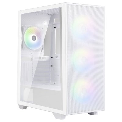 BITFENIX Bo&icirc;tier PC -  - Flow (Blanc) - Moyen tour - Format ATX - Sans alimentation 