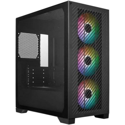 COOLER MASTER Bo&icirc;tier PC -  - E301-KGNN-S00 - Elite 301 - ARGB - Black