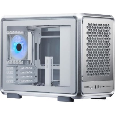 COOLER MASTER Bo&icirc;tier PC  MasterFrame 400 Mesh Micro-ATX Argent - Neuf