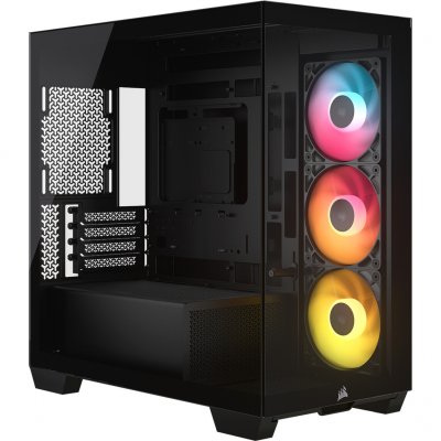 CORSAIR Bo&icirc;tier PC  2800X RS-R ARGB Noir - mT/Sans Alim/mATX