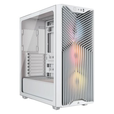 CORSAIR Bo&icirc;tier PC  3200D RS ARGB White - MT/Sans Alim/ATX