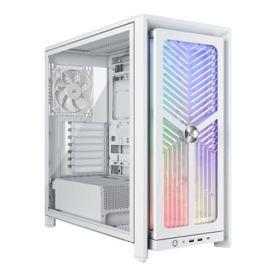 CORSAIR Bo&icirc;tier PC  Frame 4000X RS Blanc - MT/Sans Alim/E-ATX#