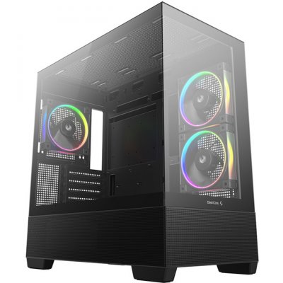 DEEPCOOL Bo&icirc;tier PC  CG380 3F Noir - MT/Sans Alim/mATX