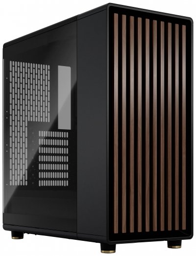 FRACTAL DESIGN Bo&icirc;tier PC  North Charcoal TG Black - MT/Sans Alim/ATX